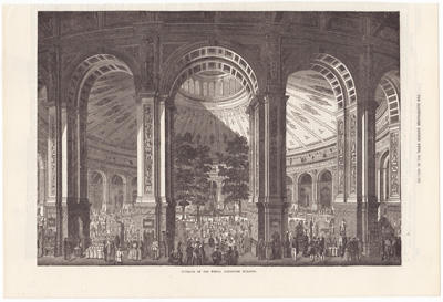 Interior of the Vienna Exhibition Building